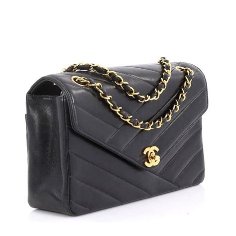 chanel chevron envelope bag|Chanel Chevron for sale.